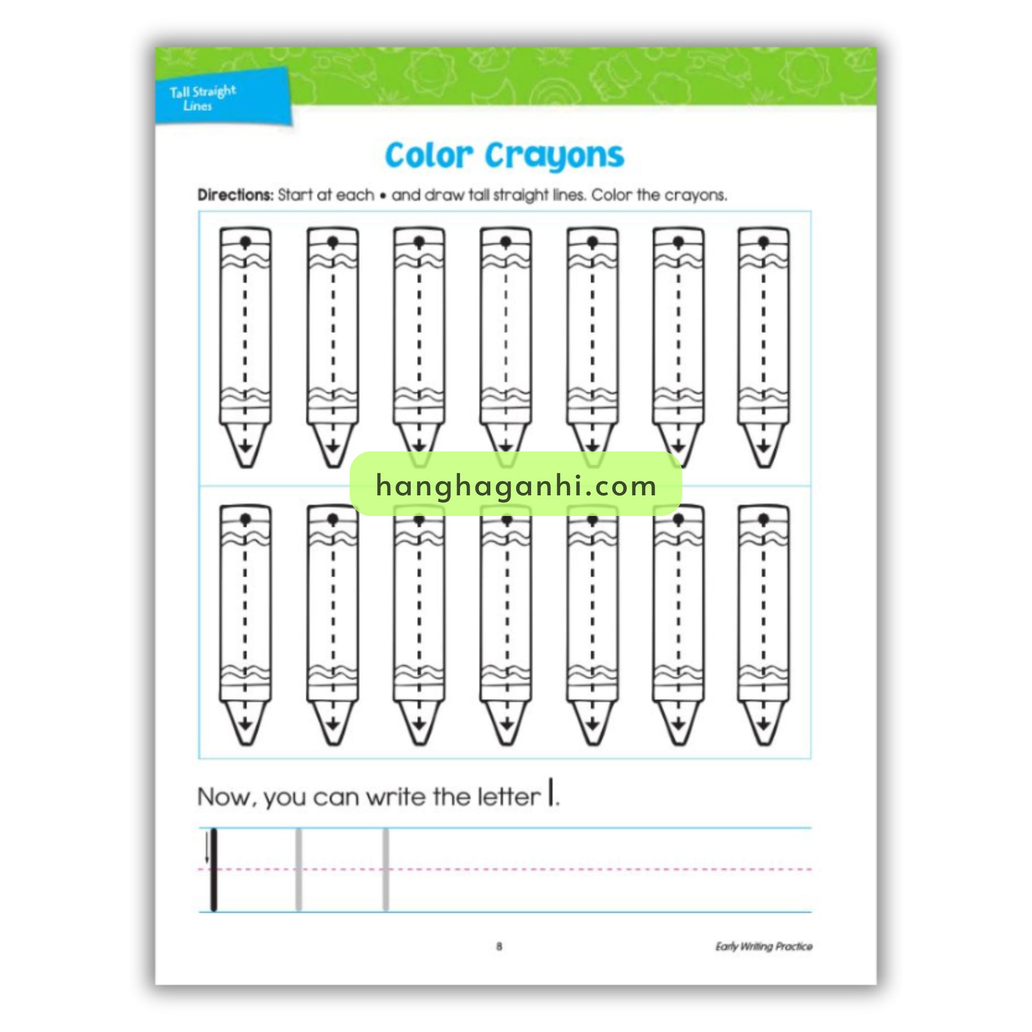 Spectrum 3+ Early Writing Practice Basic Beginnings, sách Mỹ cho bé_thumbnail_7