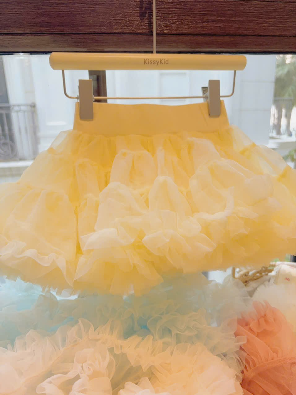 (H99) Chân váy tutu 4 màu hãng Seven