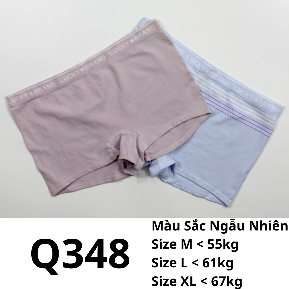 Q348 - Quần chíp đùi Luc-ky