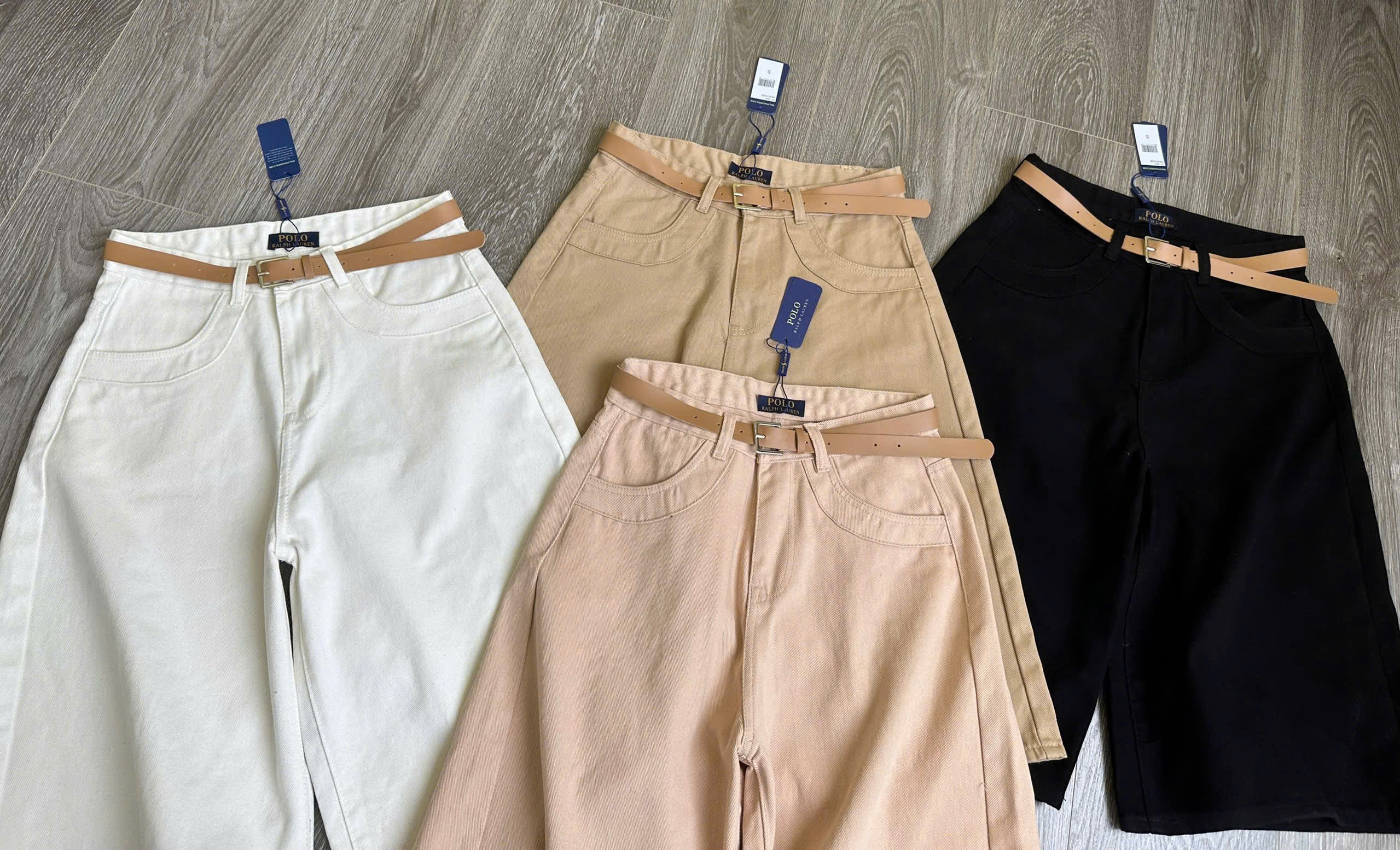 Quần ngố kèm belt ( NÂU )_thumbnail_2