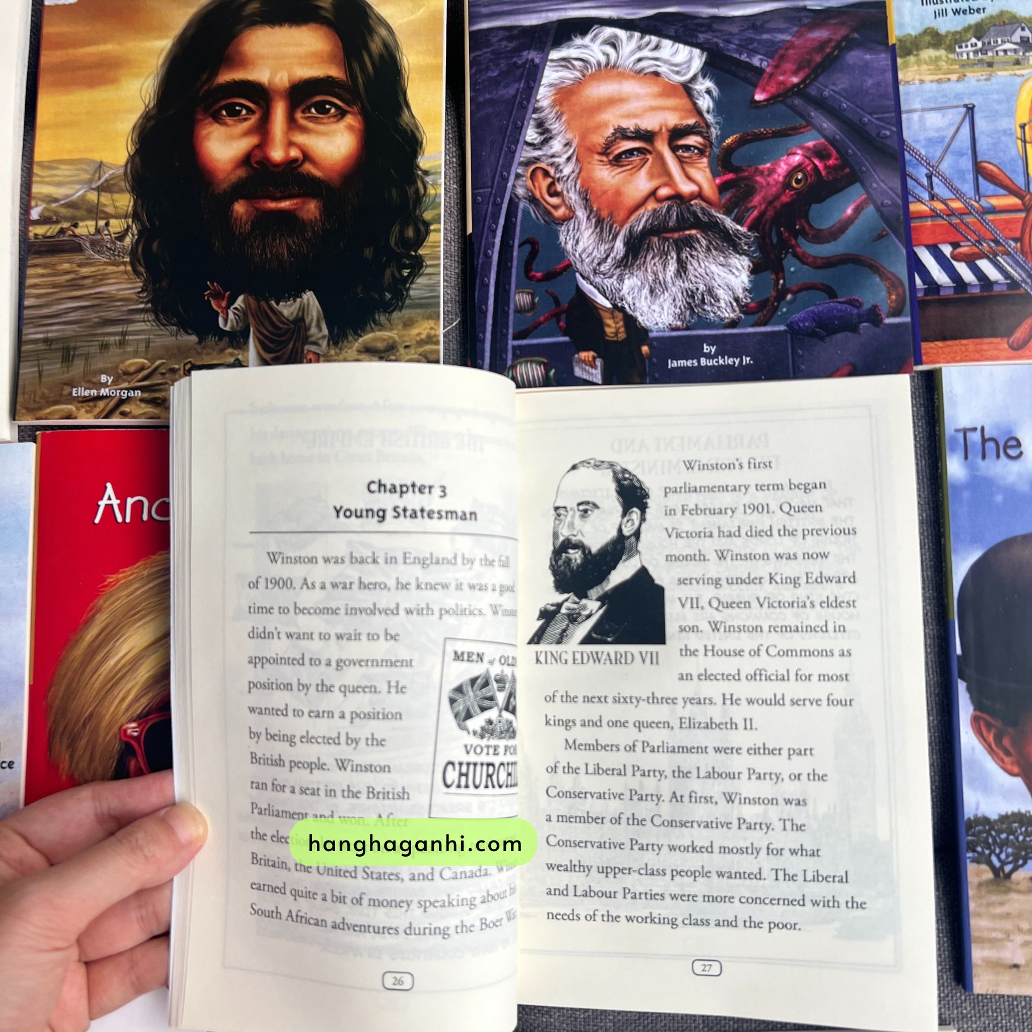 Bộ Series Who was/ Who is – 160 cuốn – Truyện tiếng Anh kể về vĩ nhân thế giới_thumbnail_1