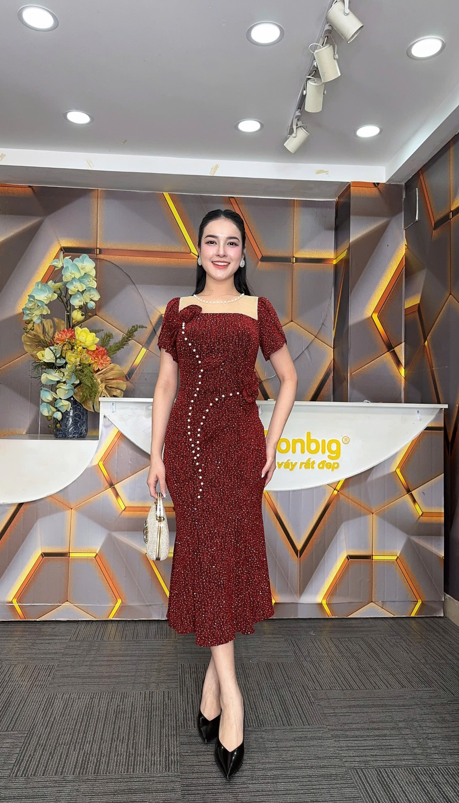 Đầm đuôi cá - Y1886 - Thương hiệu Zonbig