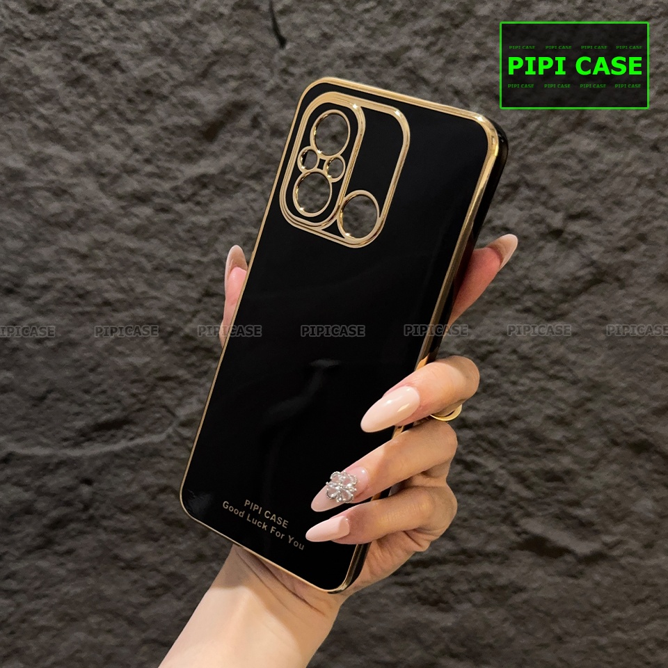 Ốp Lưng Xiaomi Redmi 12C - Royal - Đen