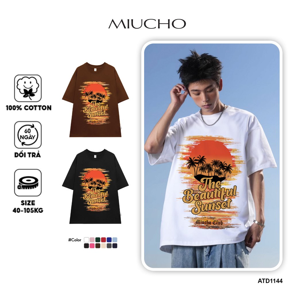 Áo thun nam local brand form rộng ATD1144 Miucho Man tay ngắn cổ tròn in mix BTS hè biển_thumbnail_8