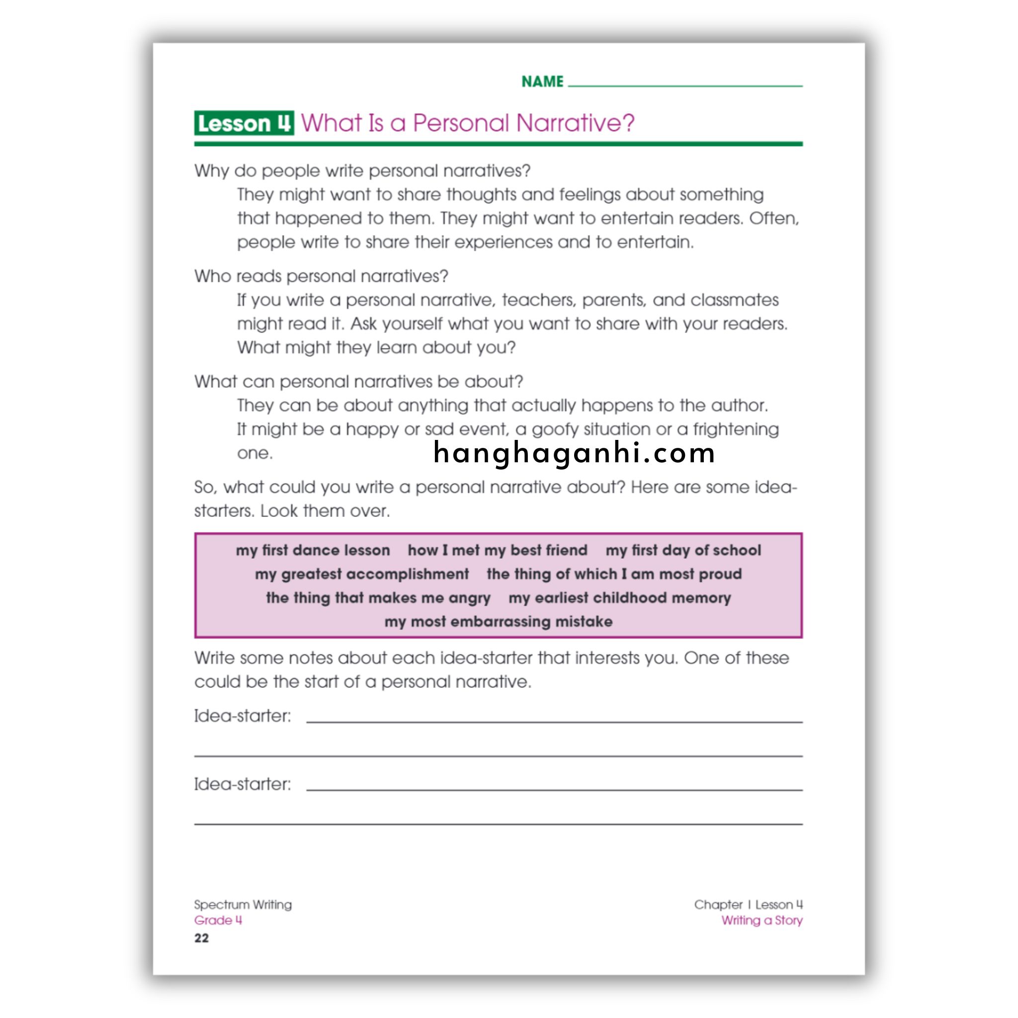 Sách Spectrum Writing Workbook Grade 4_thumbnail_16