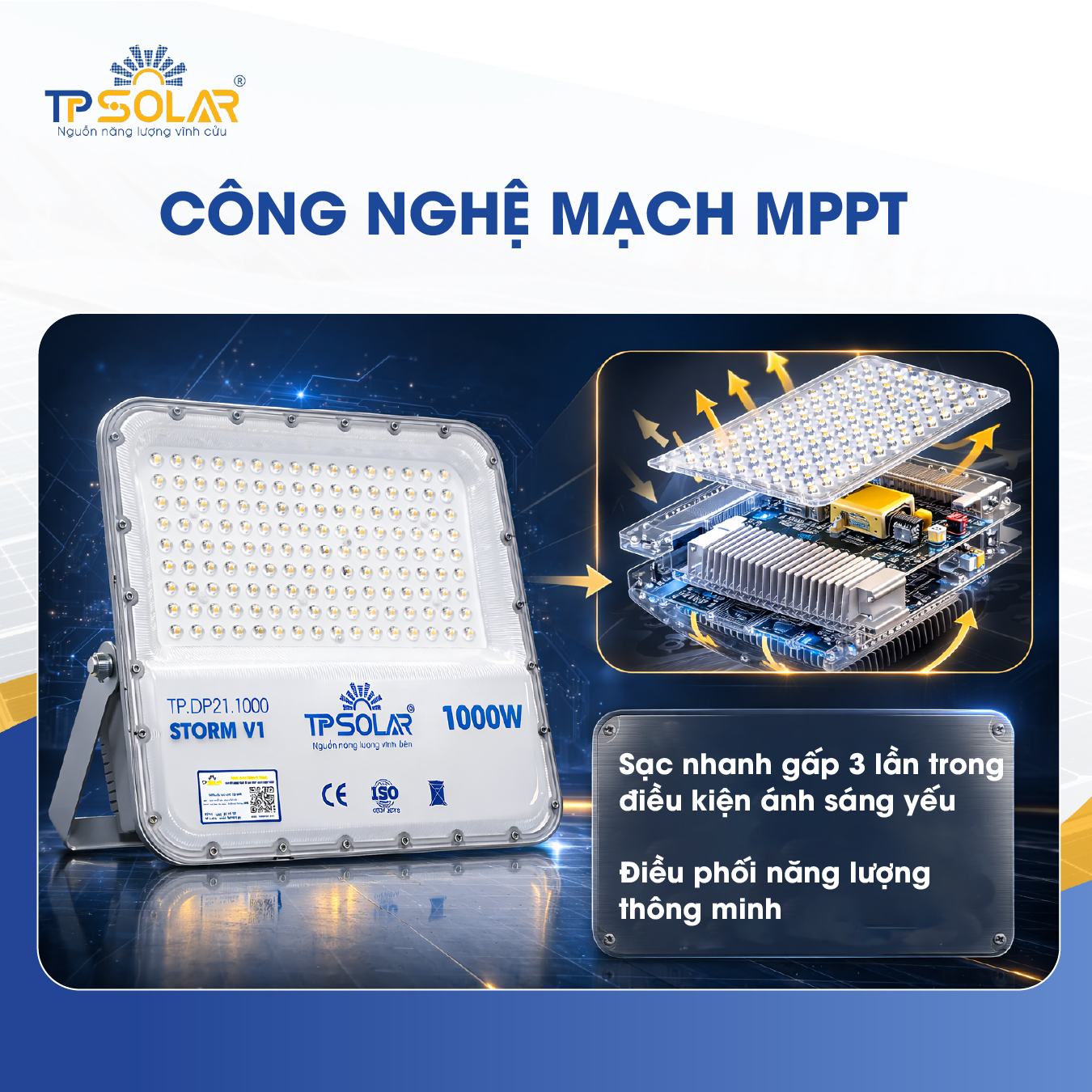 Đèn pha STORM V1 năng lượng mặt trời TP SOLAR PRO DP21_thumbnail_2