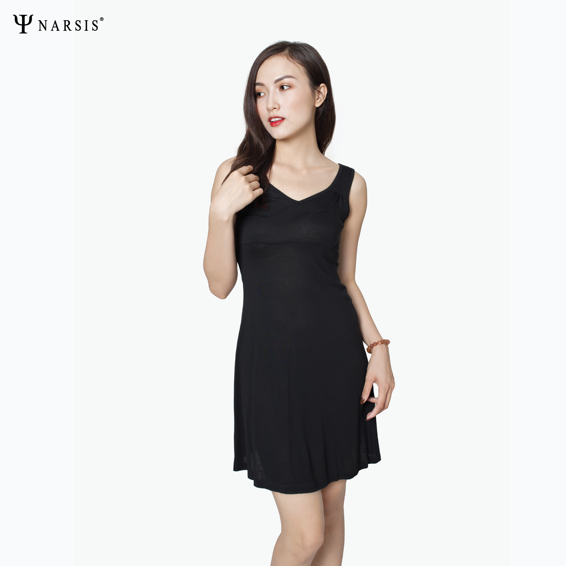 VÁY NGỦ NỮ NEW1112 NARSIS CHẤT LIỆU THOÁNG MÁT, DỄ CHỊU, THOẢI MÁI CẢ NGÀY, DỄ VẬN ĐỘNG