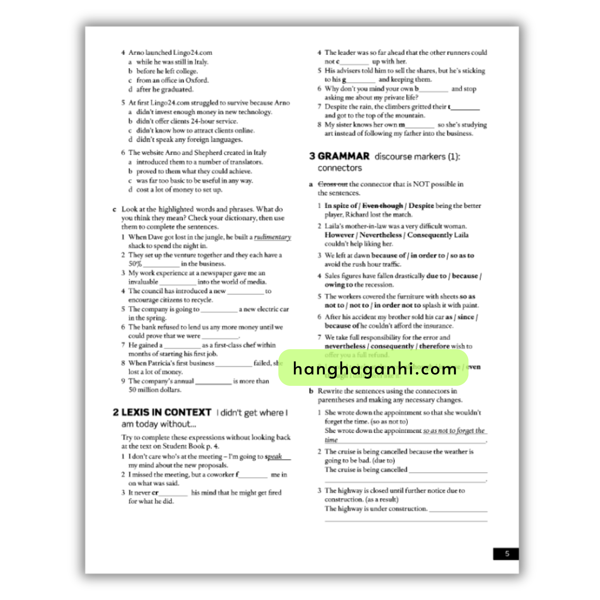 American English File 5 Workbook (Second Edition) _thumbnail_8