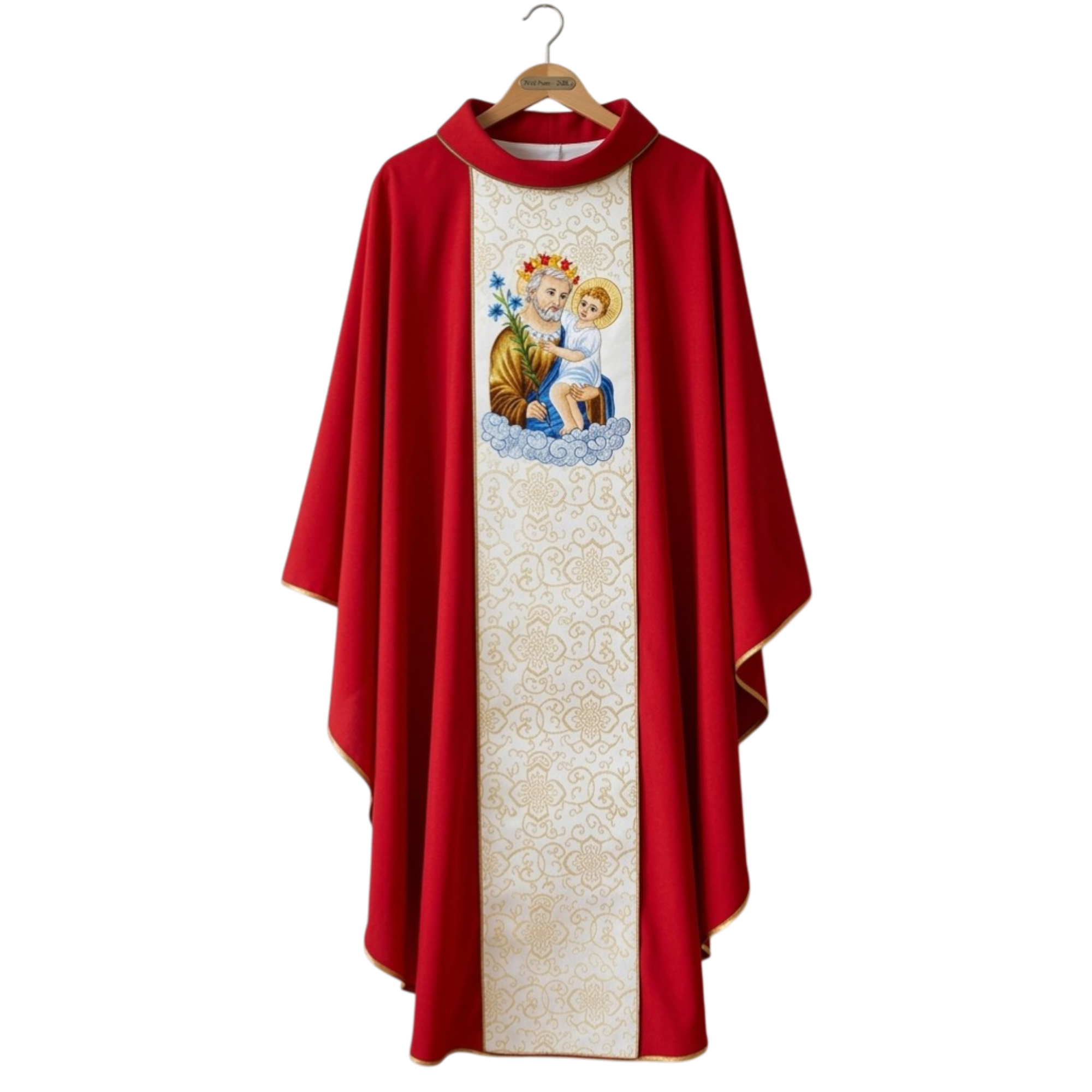 Áo lễ linh mục màu đỏ - Qùa tặng tân linh mục - Qùa tặng cha xứ