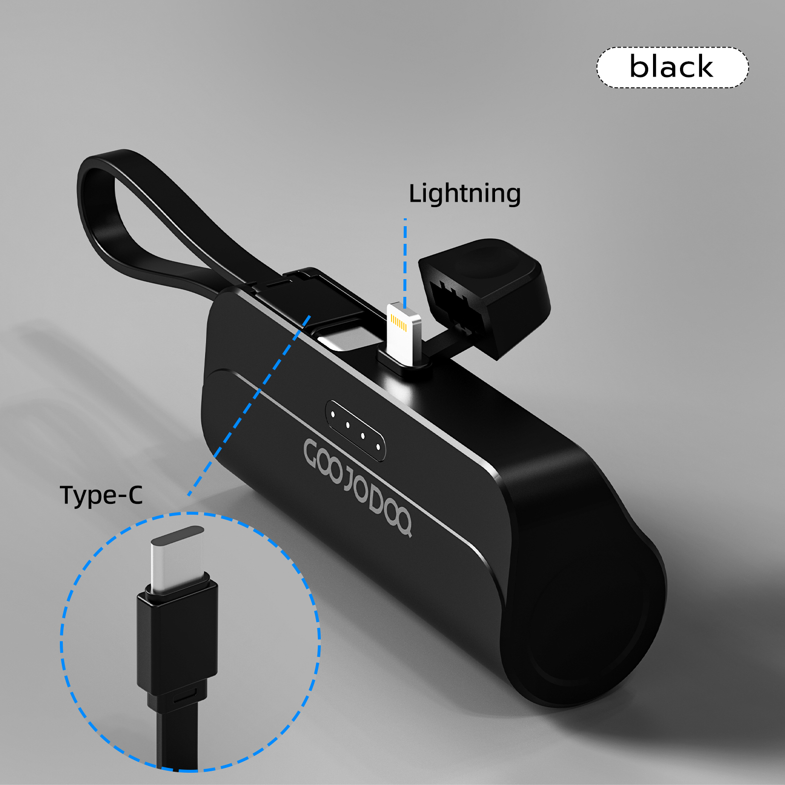 GOOJODOQ 5000mAh Mini Wireless Power Bank_thumbnail_10