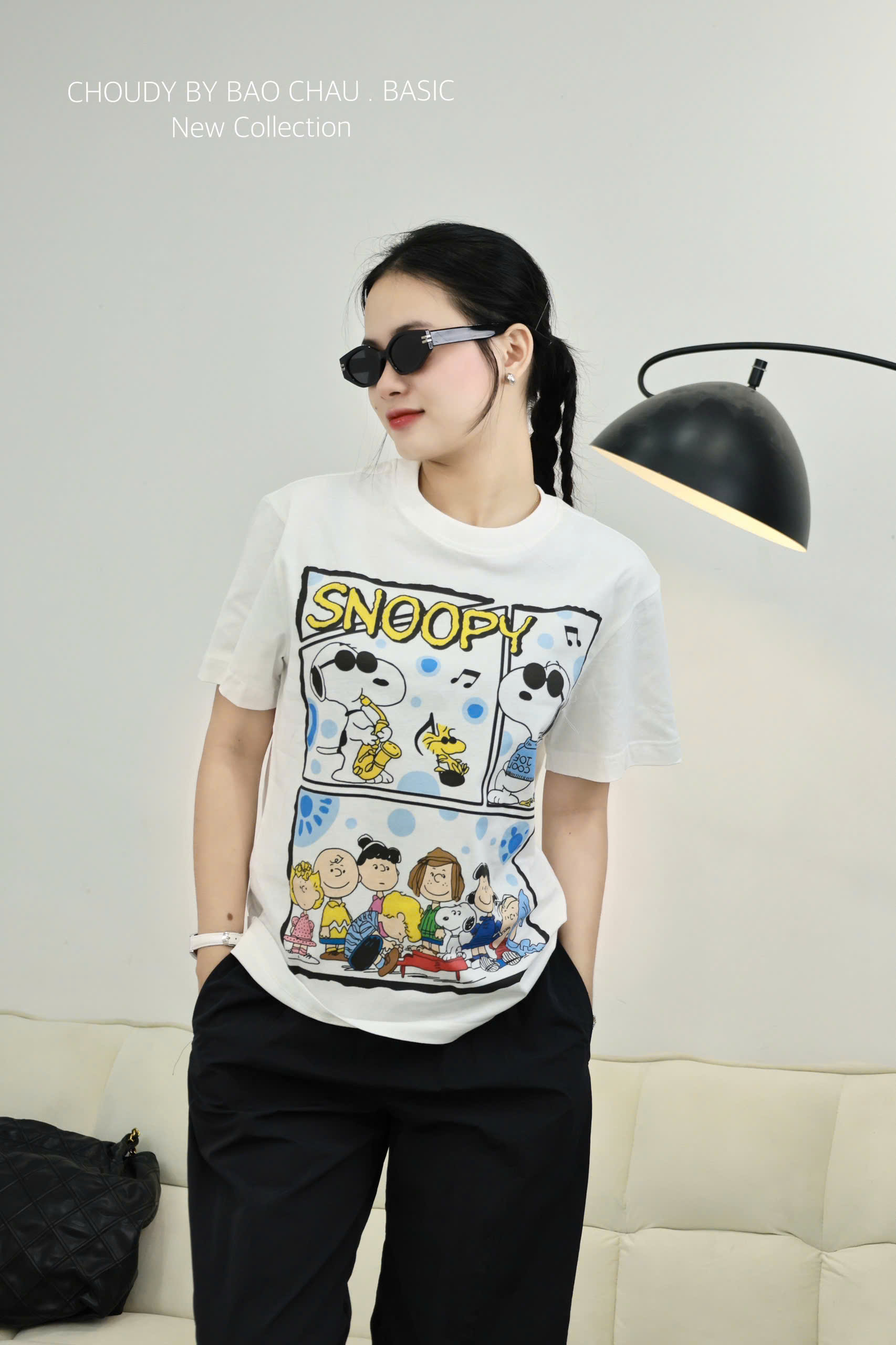 SALE U131 ÁO THUN TRẮNG