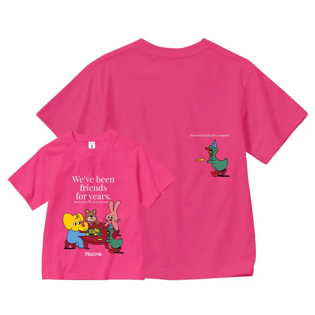 Áo thun kid hoạt hình dễ thương tay ngắn cổ tròn 2533 Miucho Kid vải cotton thoáng mát cho bé_thumbnail_11