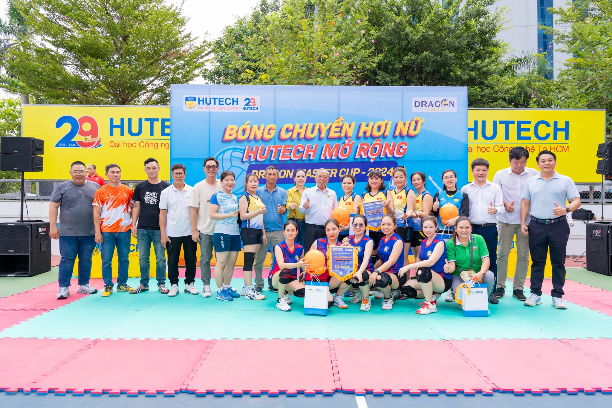 AA Sport nhà tài trợ độc quyền bóng chuyền hơi Dragon Master trong Giải Bóng chuyền hơi nữ HUTECH mở rộng năm 2024 - Dragon Master Cup