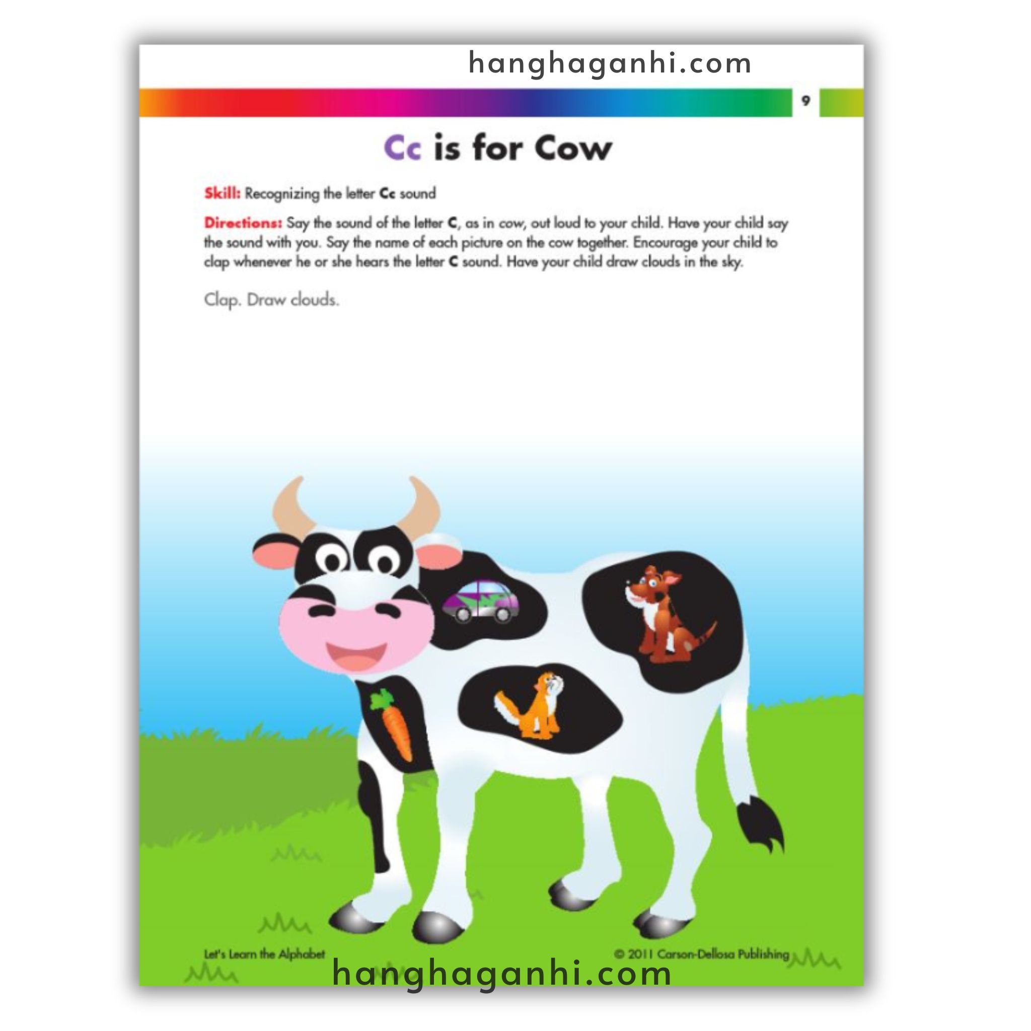 Spectrum 2+ Lets Learn the Alphabet for Early Years, sách Mỹ cho bé_thumbnail_12