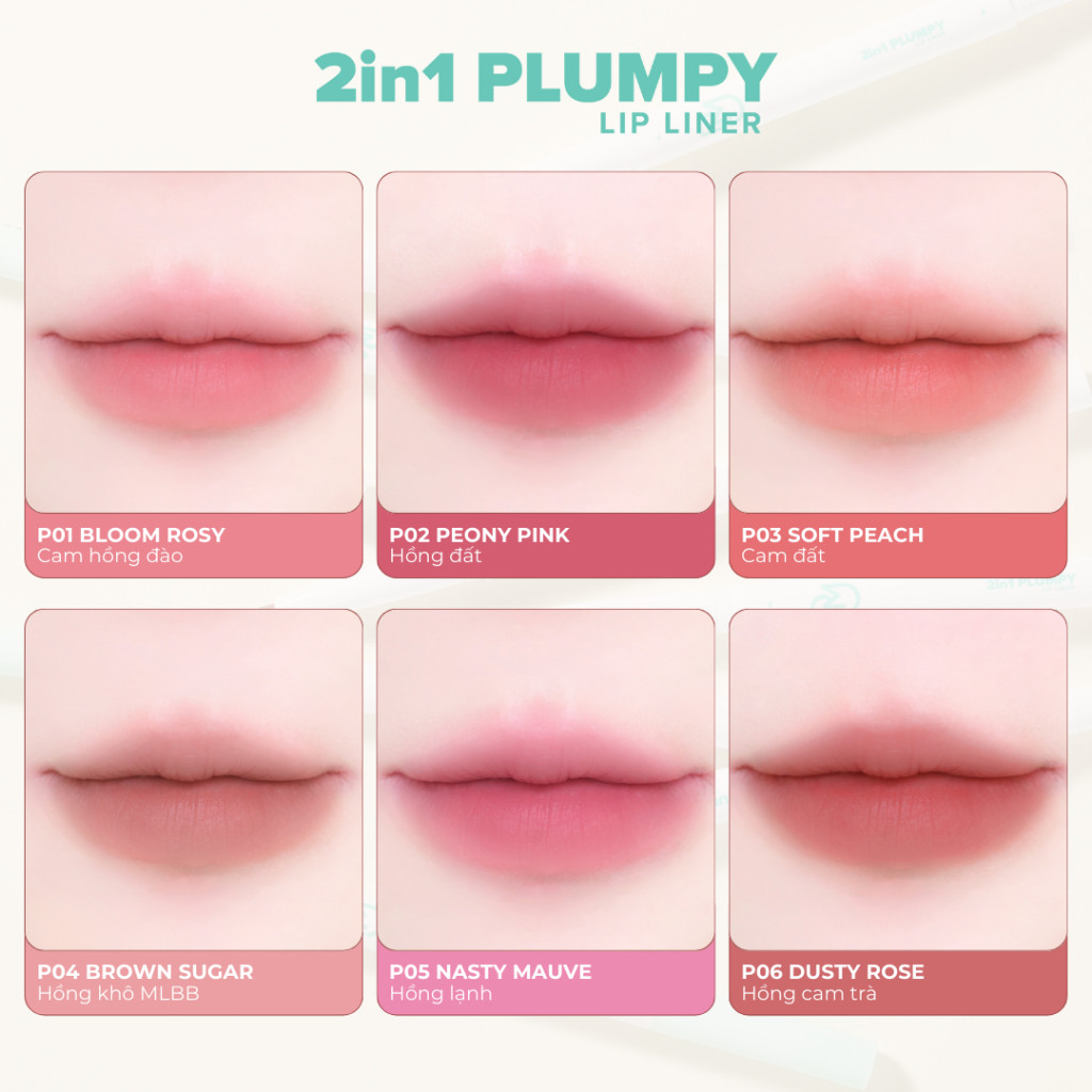 [DEARMAY] Chì kẻ viền môi Dearmay 2in1 Plumpy Lip Liner_thumbnail_2