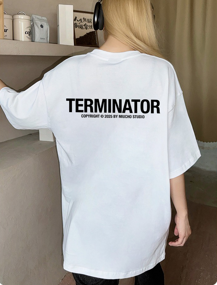 Áo thun nữ form rộng cổ tròn chất vải cotton 4c co giãn thoáng mát 1746 Miucho in basic_thumbnail_4