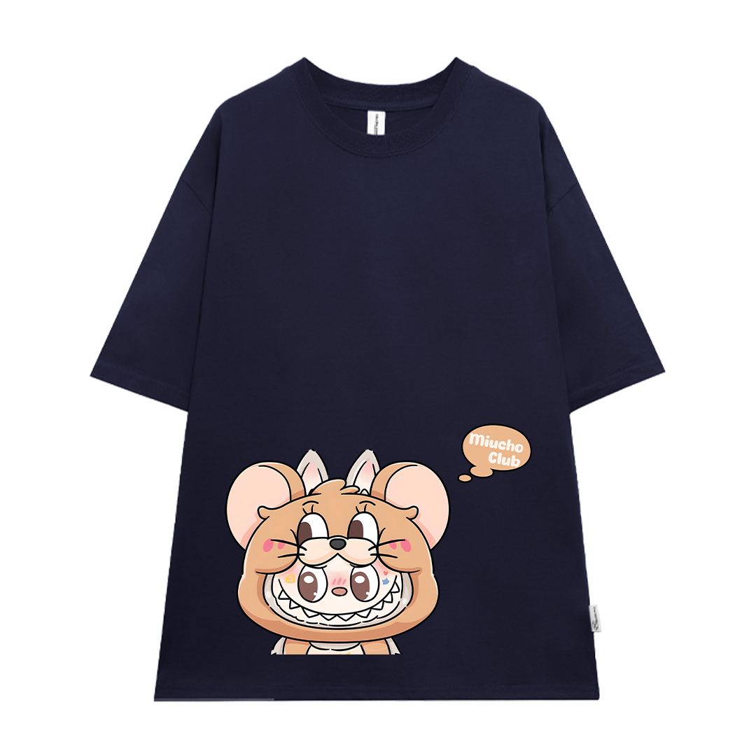 Áo thun cặp đôi couple labubu Tom and Jery đáng yêu ATD1472 Miucho vải cotton cổ tròn in mix_thumbnail_8