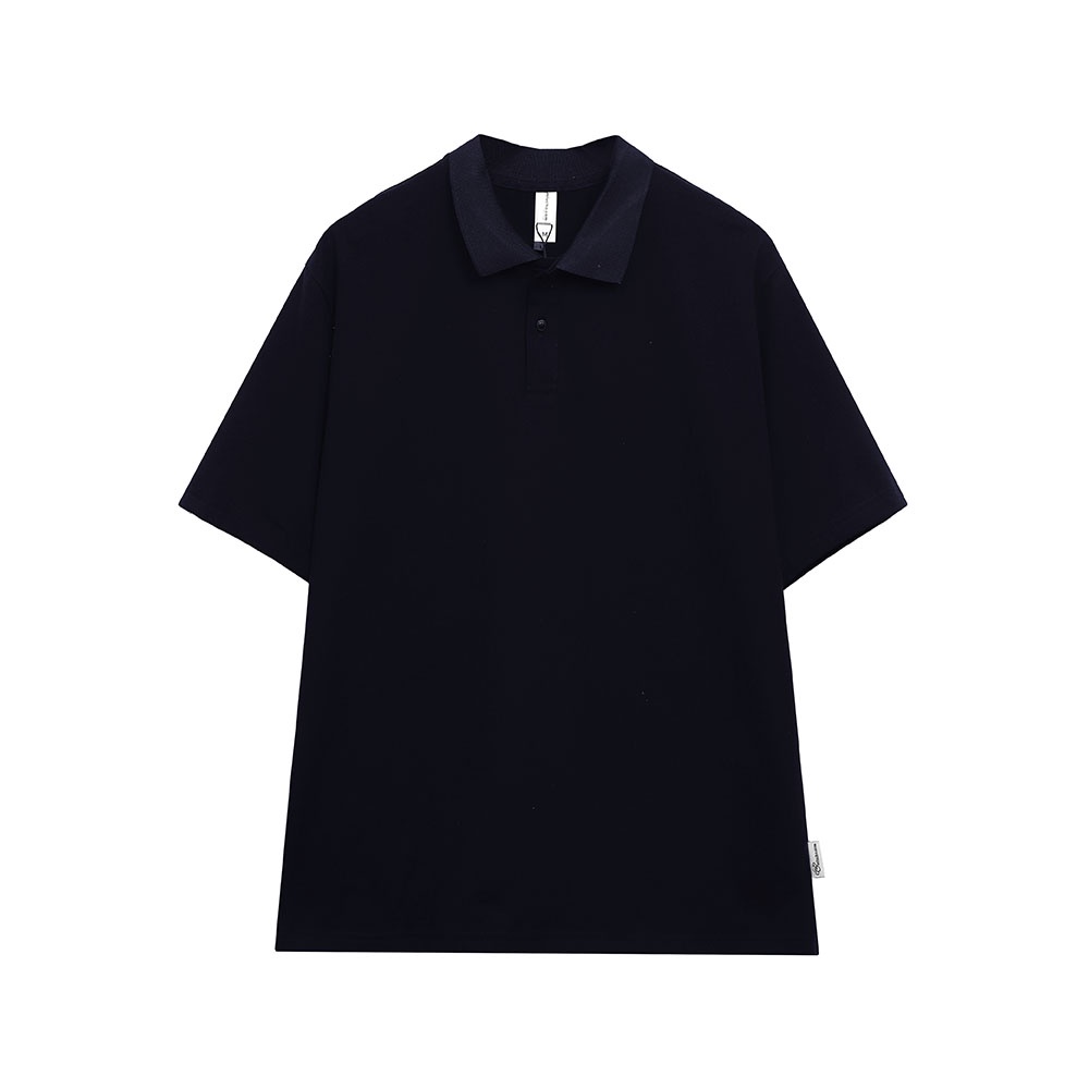 Áo polo trơn form rộng cotton PLT01 Miucho cổ trụ in basic_thumbnail_8