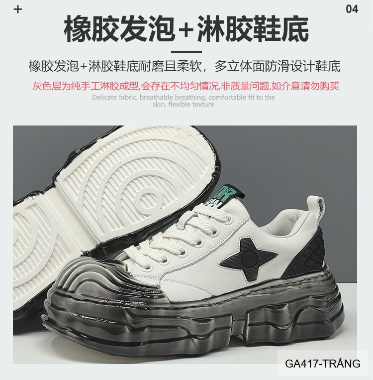 GA417 - Giày Sneaker Nam Đế Dày Tăng Chiều Cao Phong Cách Thời Trang Hàn Quốc_thumbnail_15
