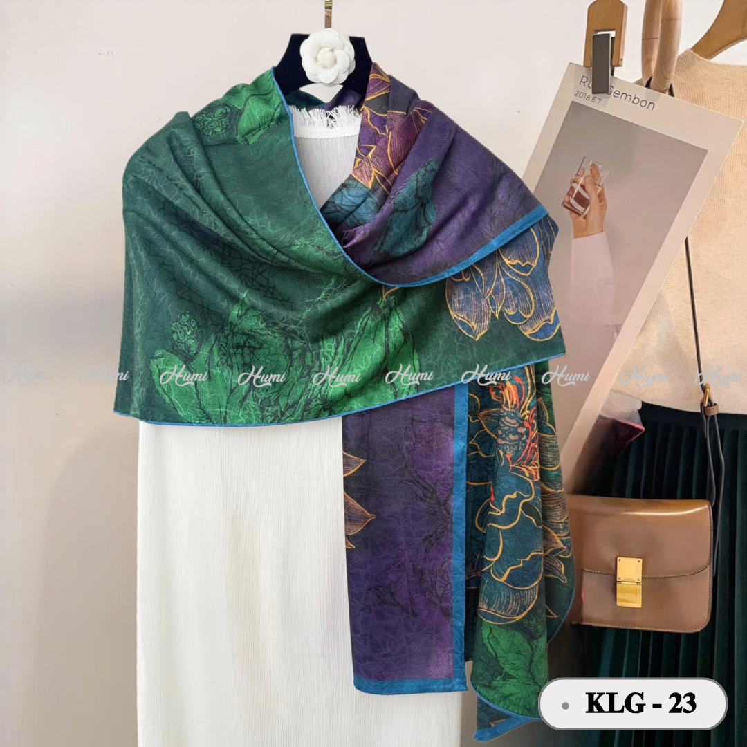 KHĂN LỤA GẤM CAO CẤP (KLG-23)