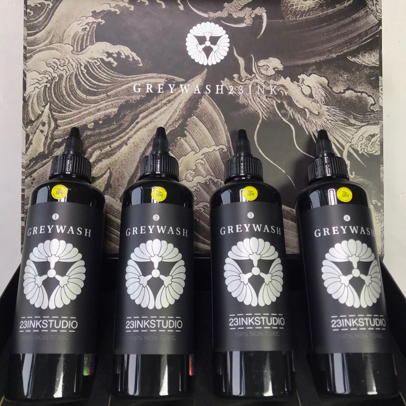 23INK GREYWASH SET 8oz & 4oz