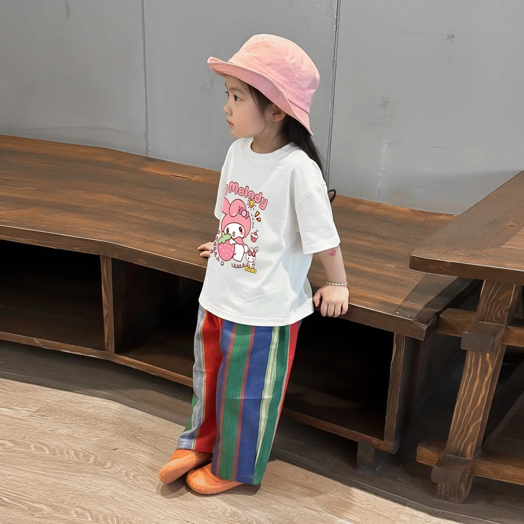 Áo thun cho bé Kado vải cotton thoáng mát tay ngắn cổ tròn hình in siêu cute 2868_thumbnail_8