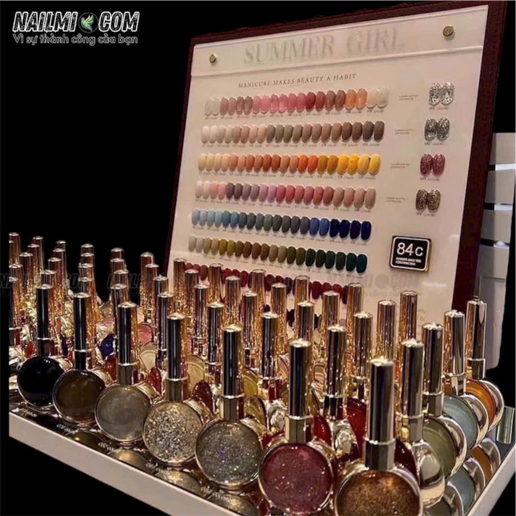 Set sơn gel - 84 màu - SUMMER GILR