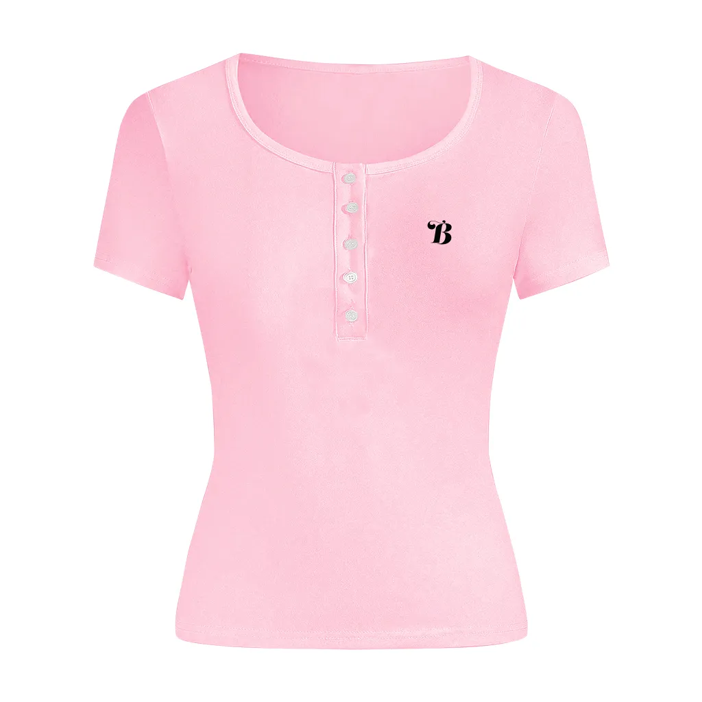 Áo thun cổ nút ôm body Miucho vải visco thoáng mát chuẩn form dễ phối đồ in typography 2732_thumbnail_13