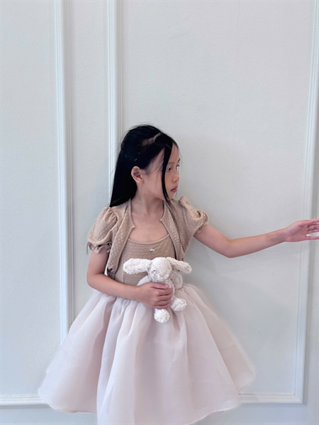 Charlotte Organza Dress '25 (Váy Organza x Áo Cardigan)_thumbnail_2