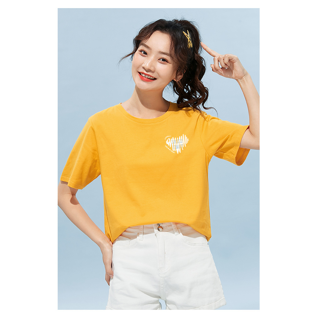 [Form rộng] Áo phông nữ hình tim nhỏ - LOZA CT4159_thumbnail_6