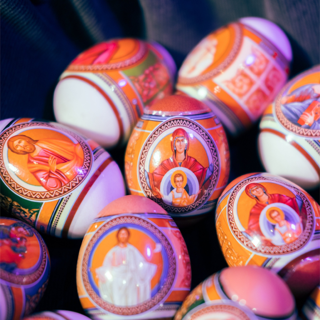 Giấy bọc trứng phục sinh - Easter egg - Miếng dán, màng co trang trí trứng Phục Sinh nhanh và đơn giản NS449_thumbnail_1