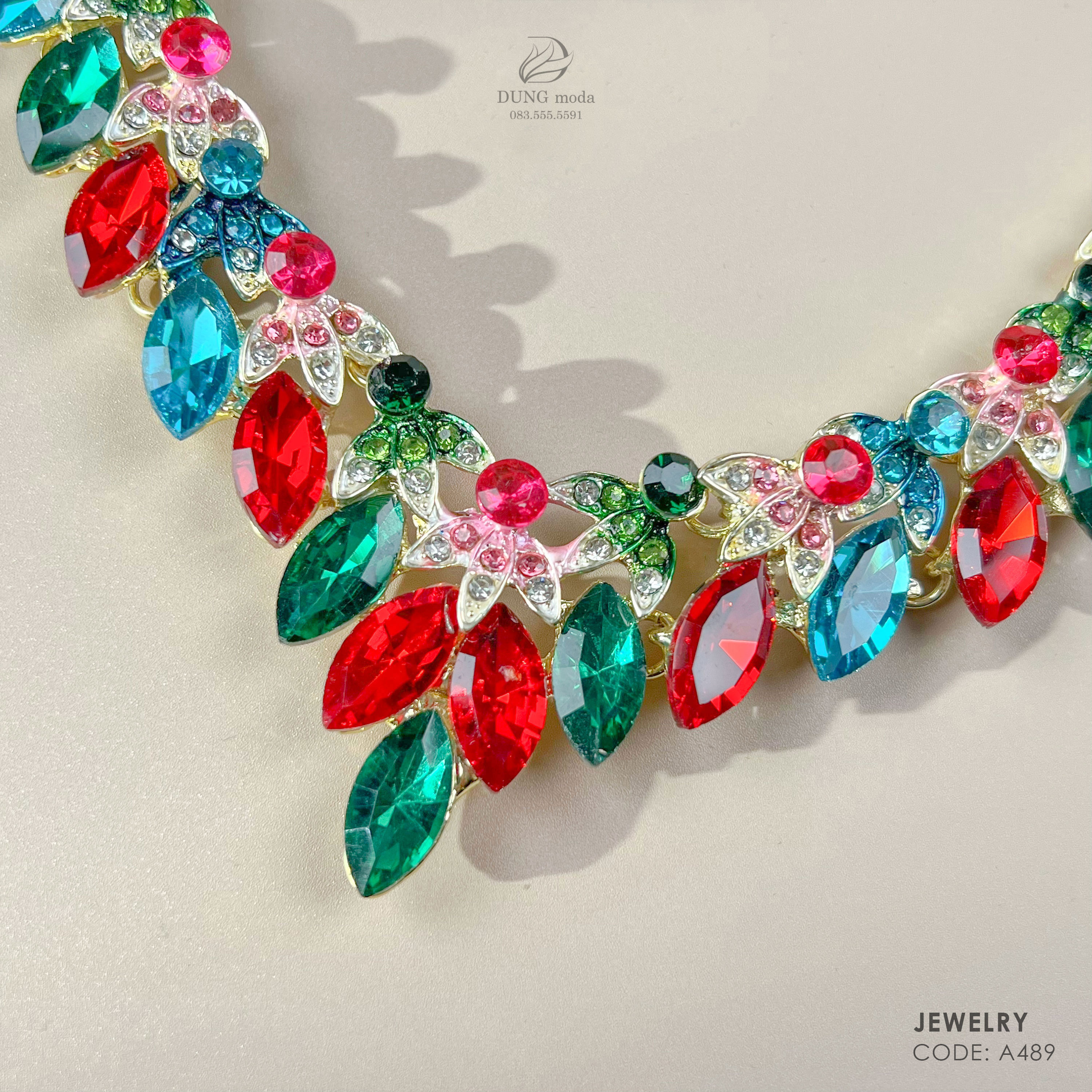 Bộ Trang Sức Pha Lê A489_thumbnail_4