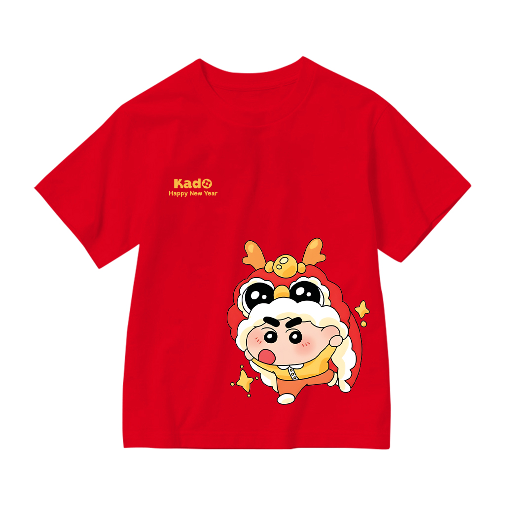 Áo thun Tết Bính Ngọ cho bé Kado vải cotton thoáng mát Happy New Year in artwork 2856_thumbnail_14