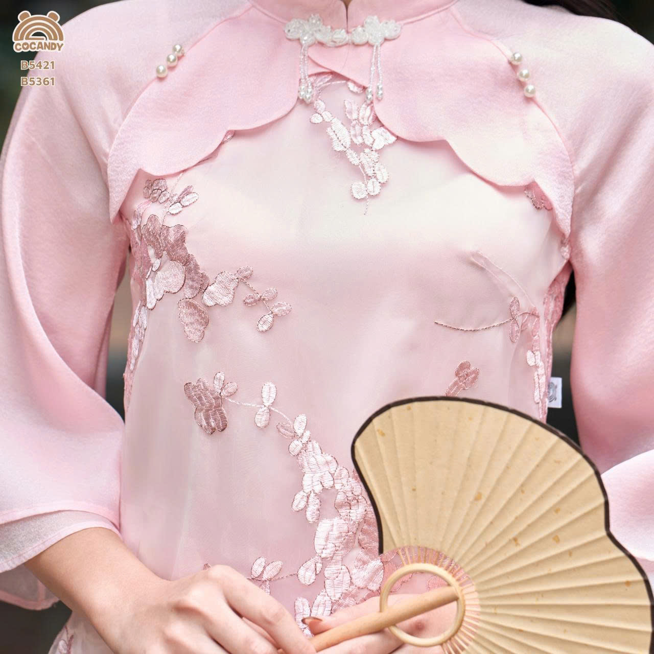 Bộ áo dài HỒNG 