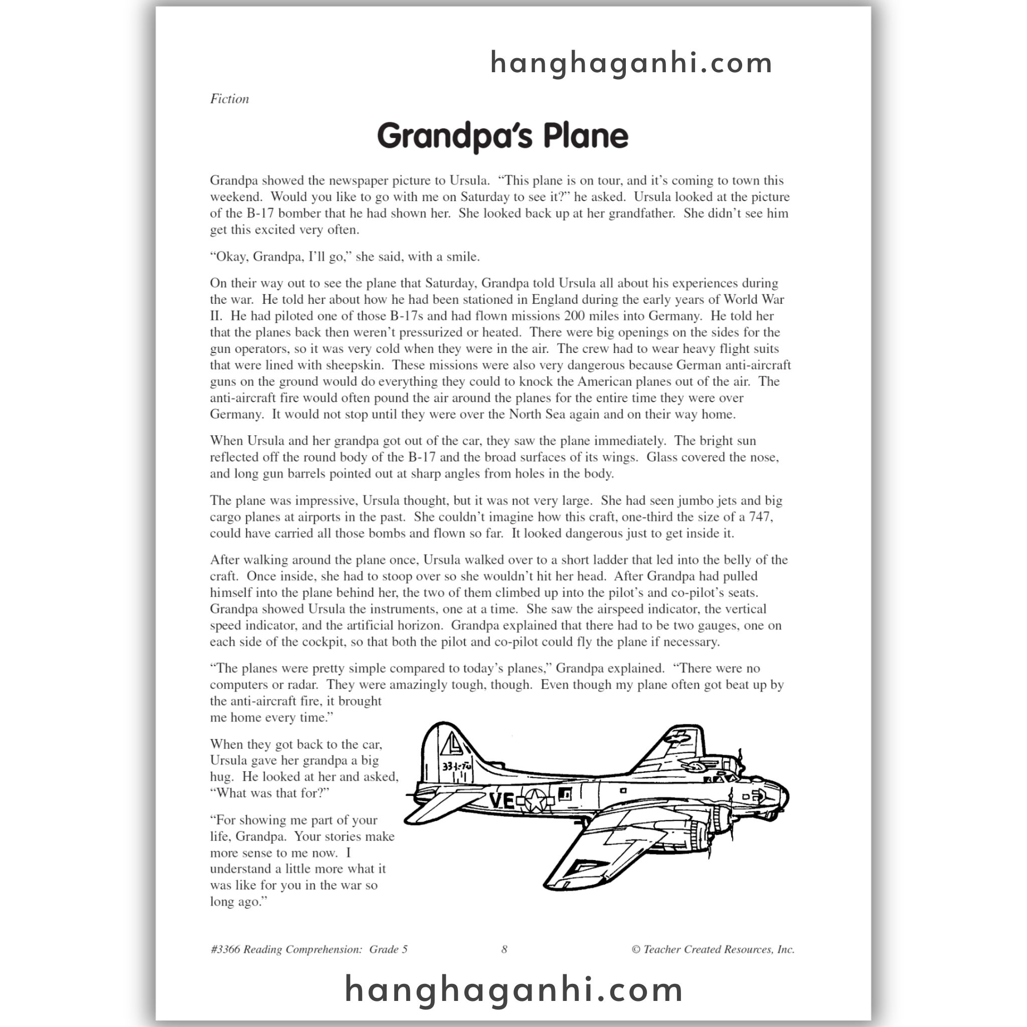 Reading Comprehension Grade 5 Teacher Created Resources, sách đọc hiểu lớp 5_thumbnail_17