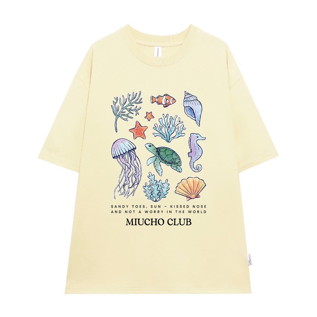 Áo thun form rộng unisex mùa hè ATD1025 Miucho tay lỡ cổ tròn in mix_thumbnail_17