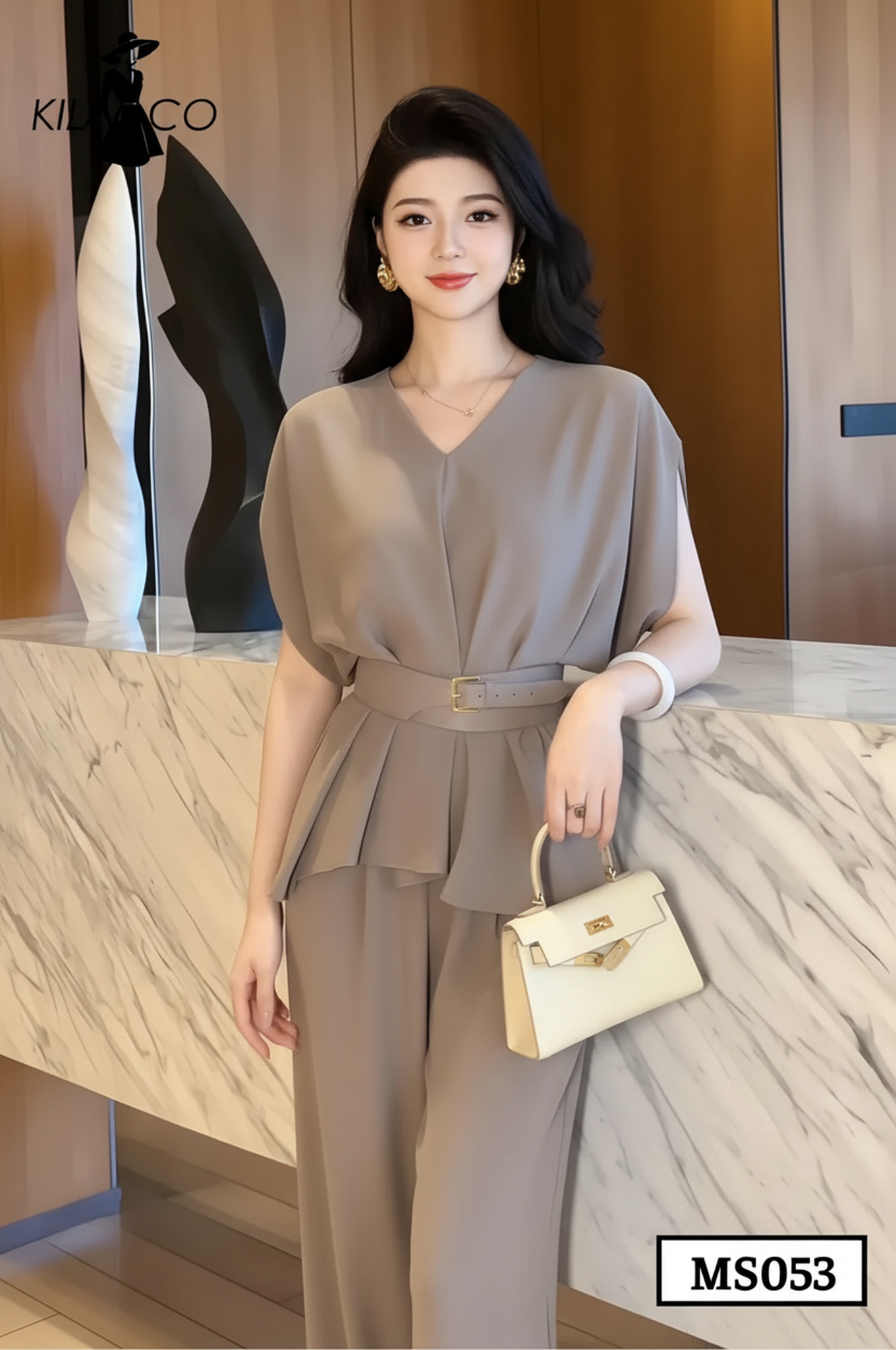 Set Plum Gray - MS053