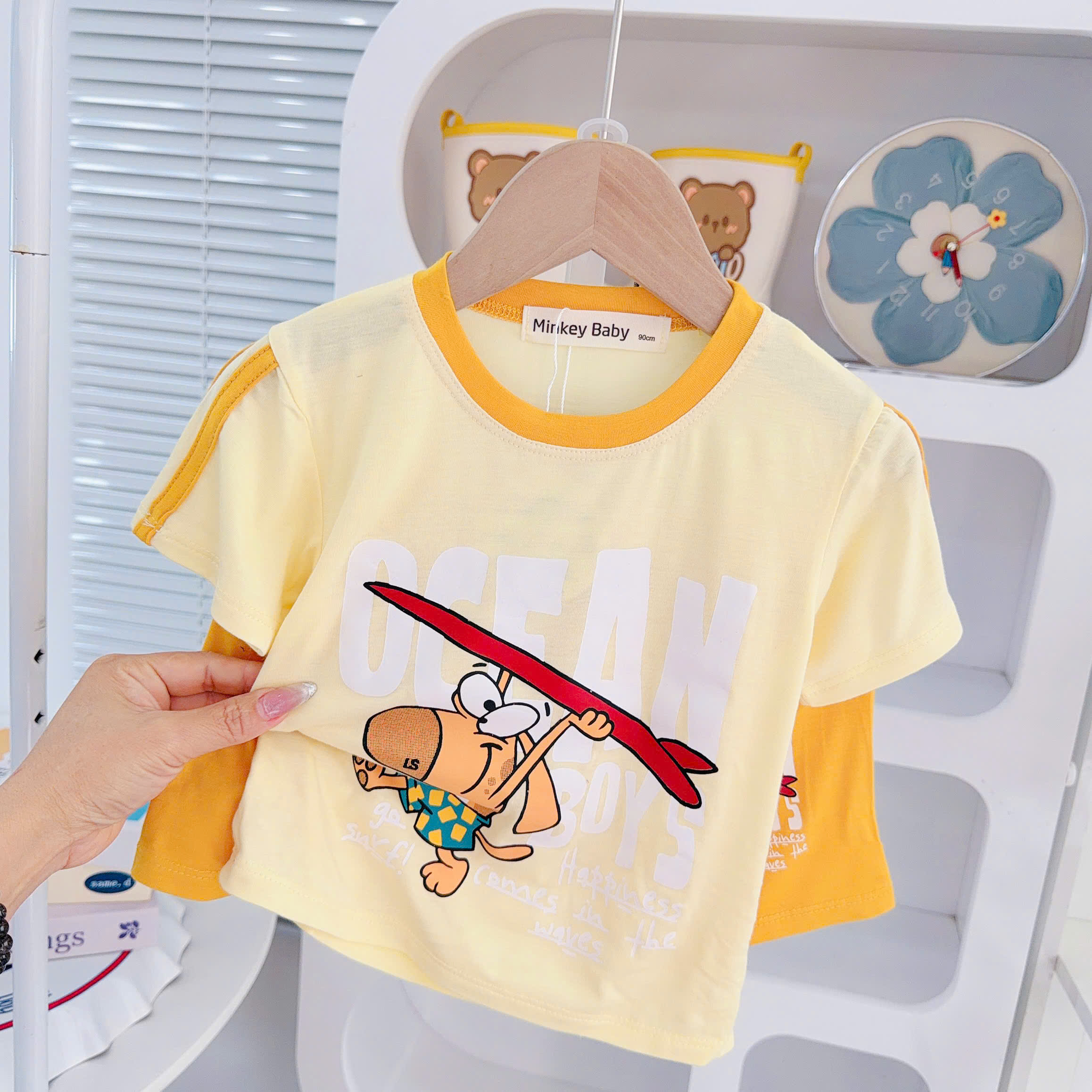 K29 BỘ CỘC MINKEY HOẠT HÌNH PHỐI CỔ - A003.135