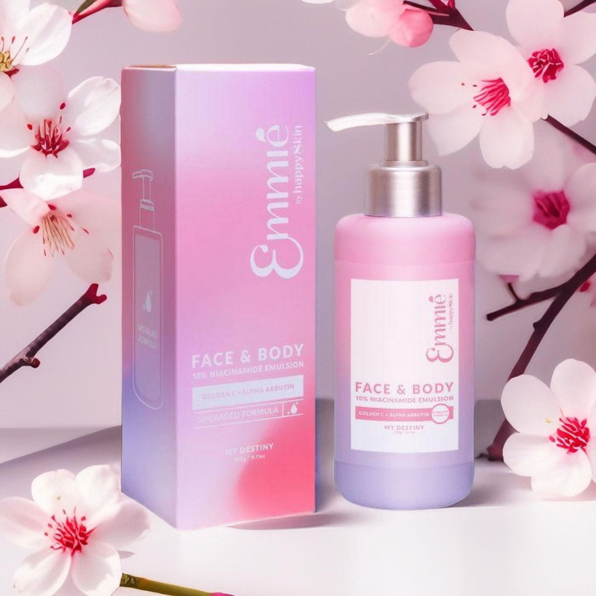 Kem Dưỡng trắng Face & Body hương My Destiny; One Love 230g - Emmié By Happyskin_thumbnail_3