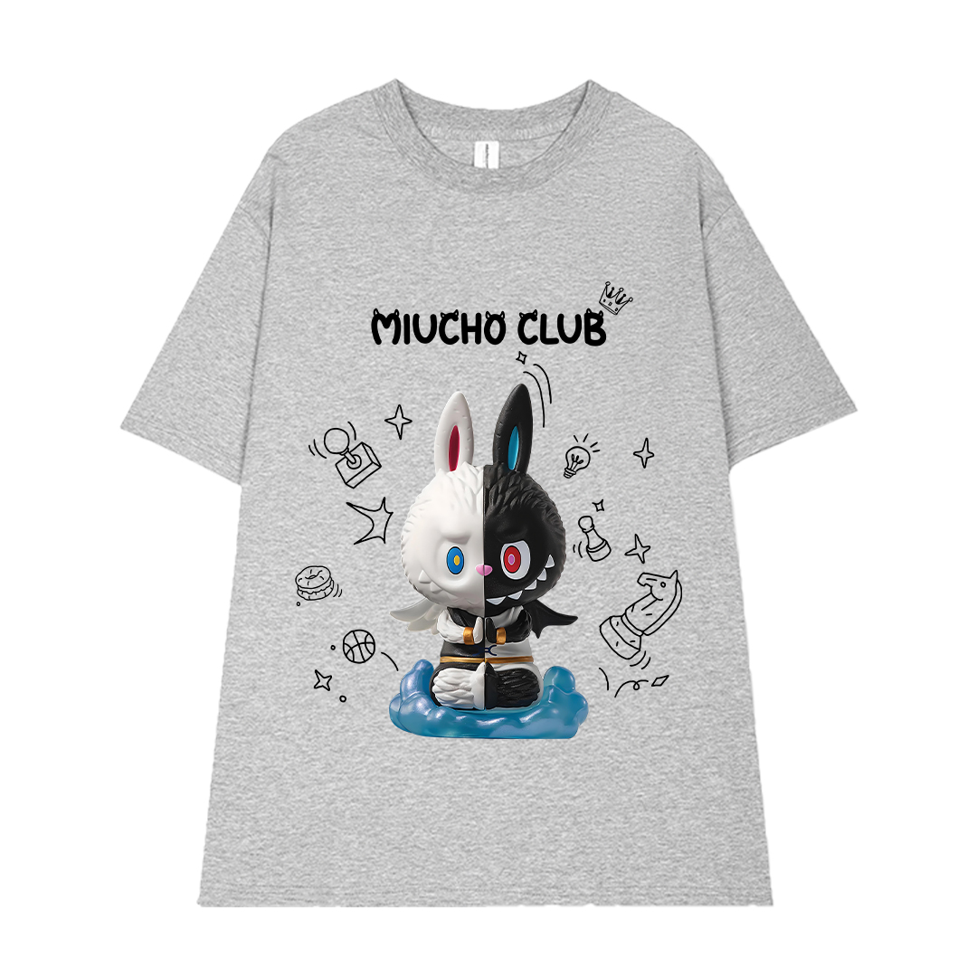 Áo phông labubu form rộng unisex ATD1441 Miucho tay ngắn cổ tròn in mix_thumbnail_20