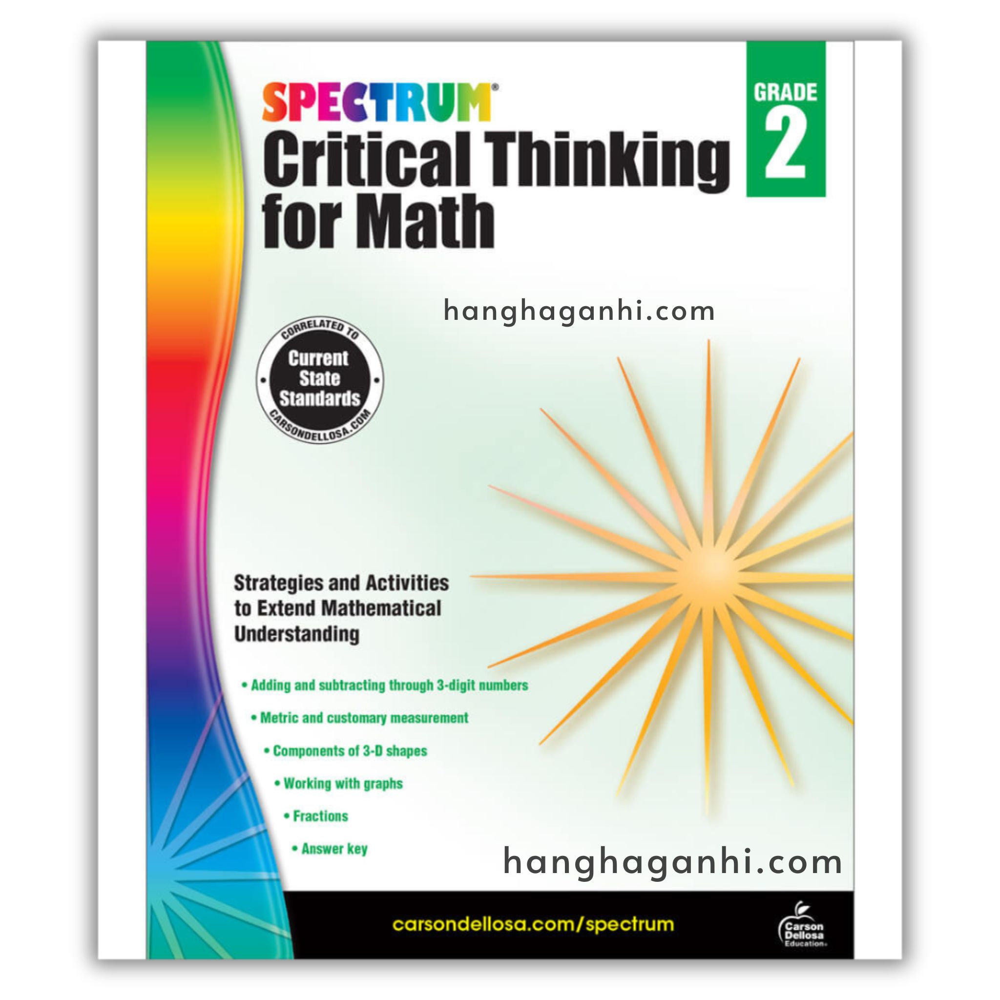 Sách Spectrum Critical Thinking for Math Workbook Grade 2_thumbnail_0