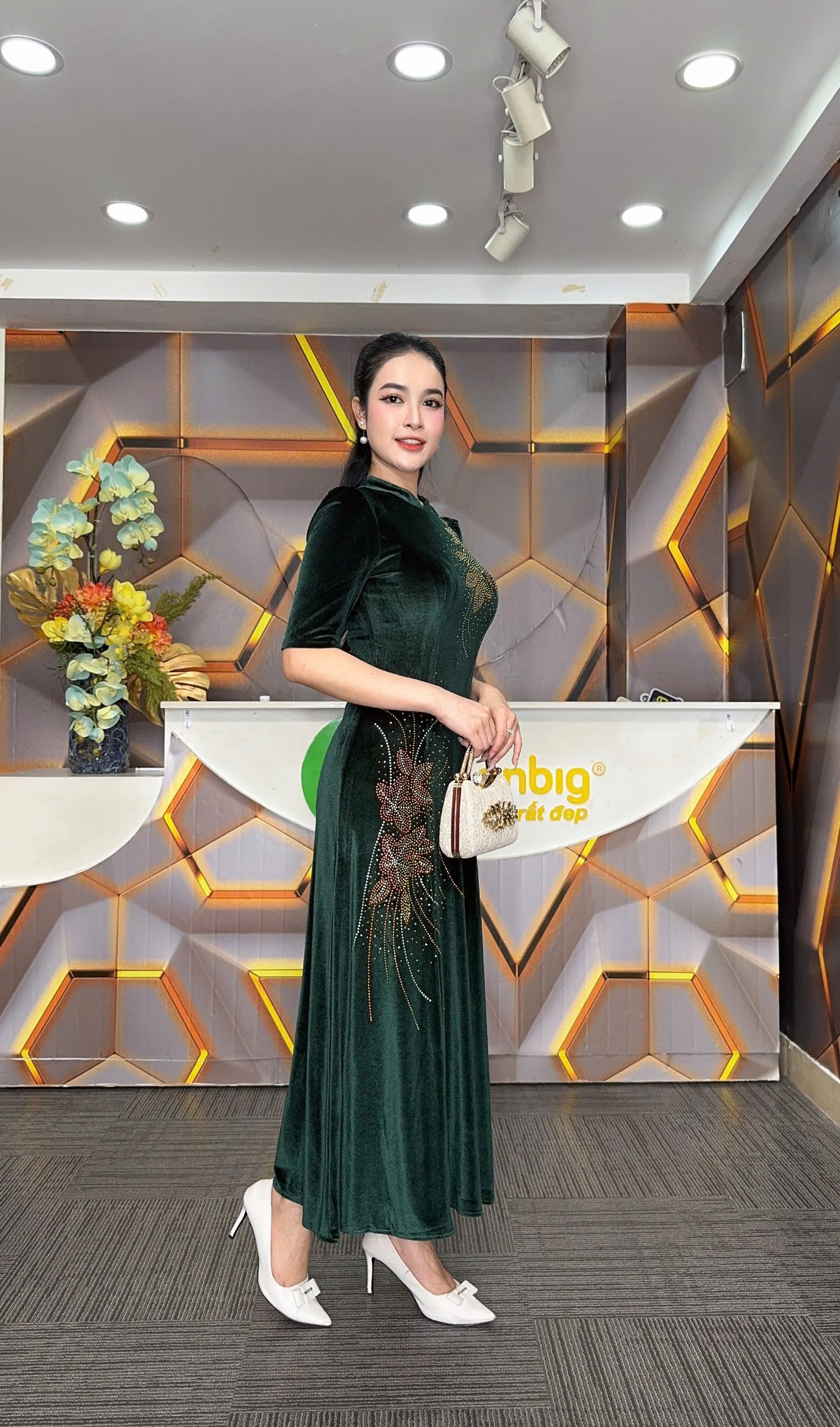 Đầm sườn xám - Y1871 - Thương hiệu Zonbig_thumbnail_5