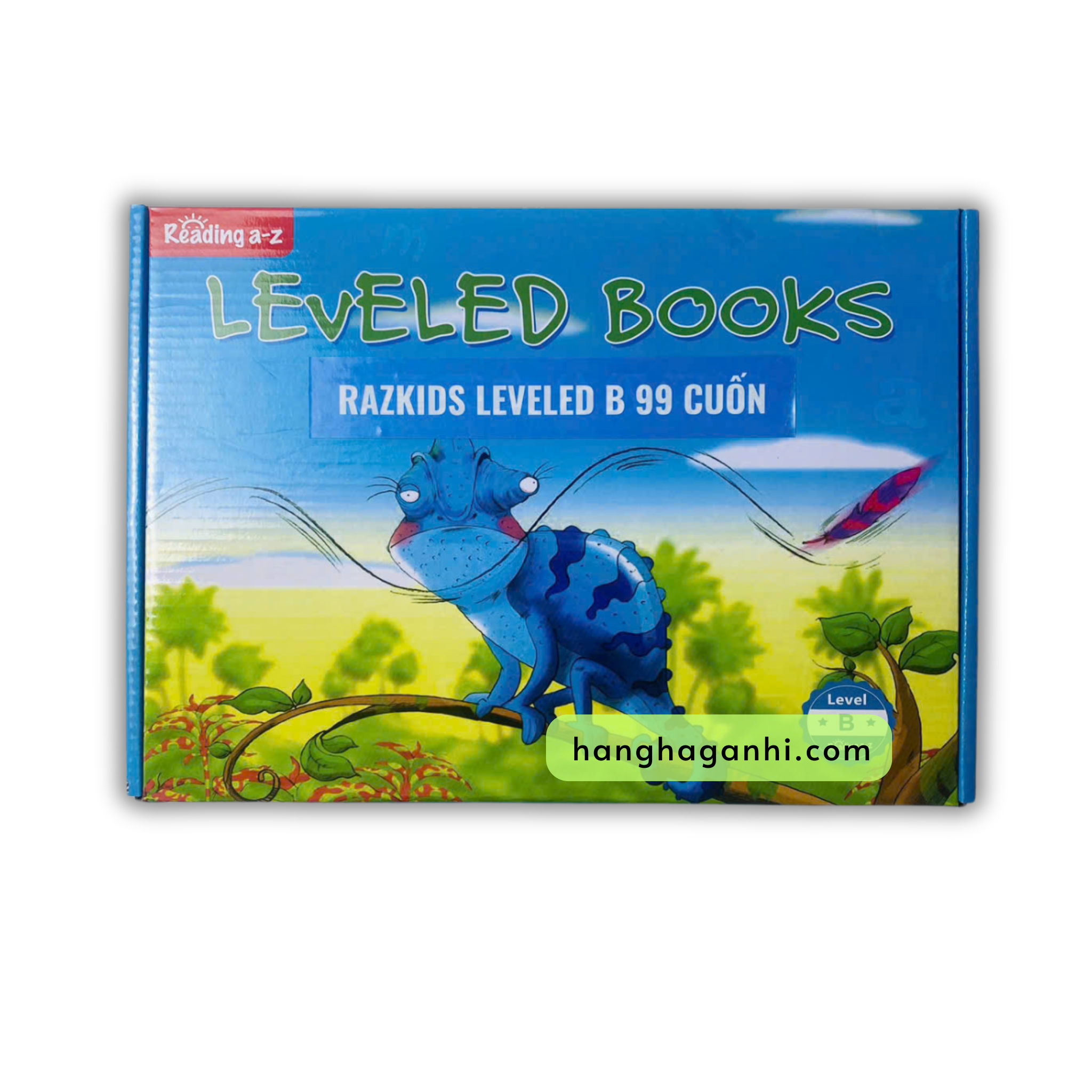 Razkids nhập bản in rời level B 99 quyển nguyên hộp kèm file nghe