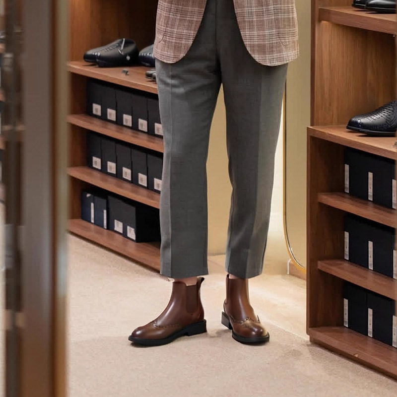 GD32 - Giày thể thao nam đế bệt, giày da thật, giày thể thao nam thời trang mùa hè, giày da cao cấp, giày trắng, giày mọi, giày mọi nam_thumbnail_9