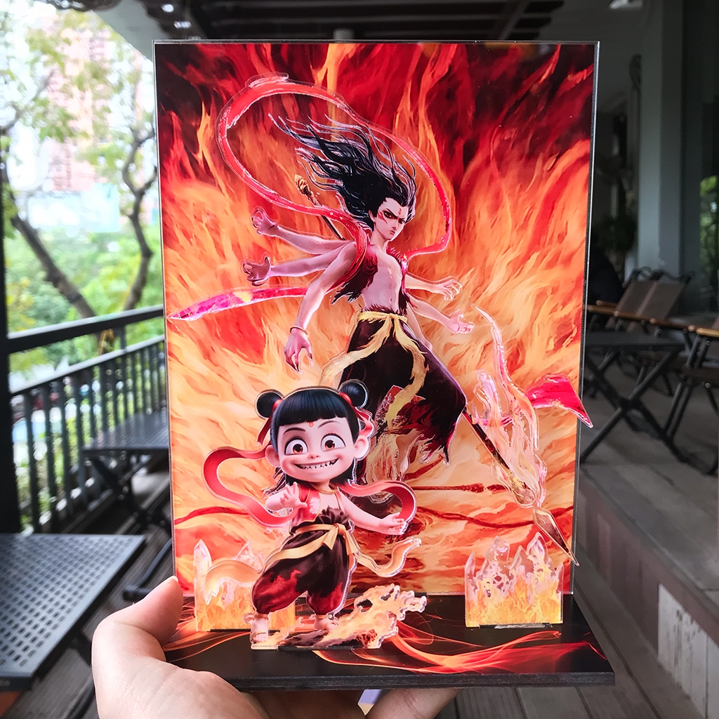 Standee Natra, Ngao Bính 3D - Mô Hình Mica Lắp Ghép, Decor, Quà Tặng - (Size tính theo chiều cao)_thumbnail_0