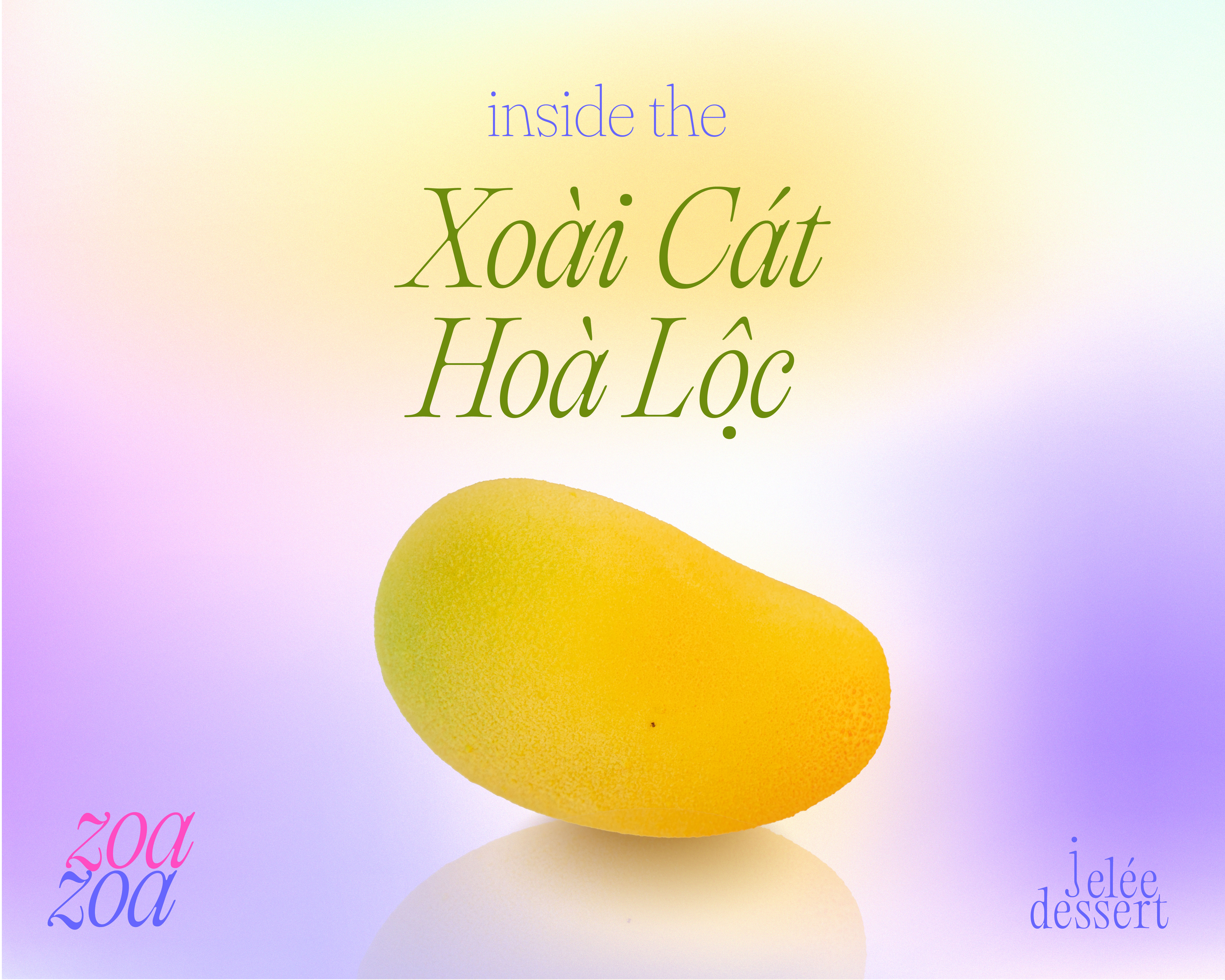 Fruit Entremet_Xoài Cát Hoà Lộc