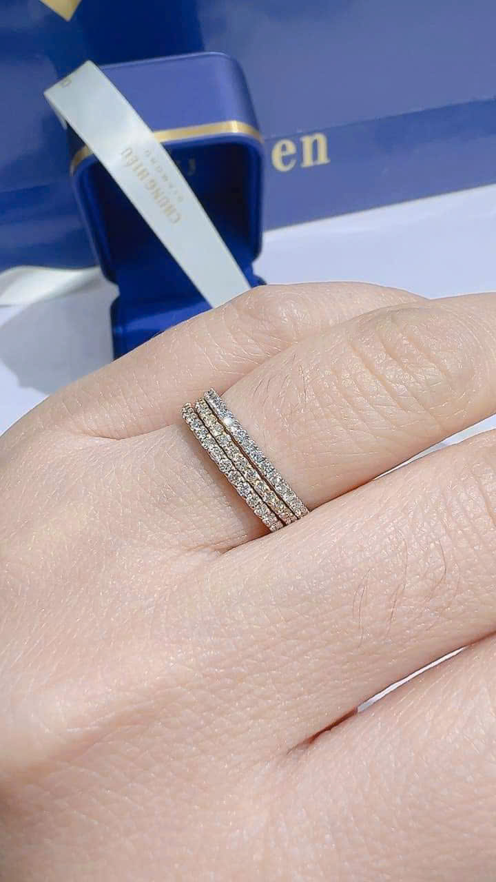 Nhẫn Kết 17 Viên Kim Cương 1.3Ly_thumbnail_2