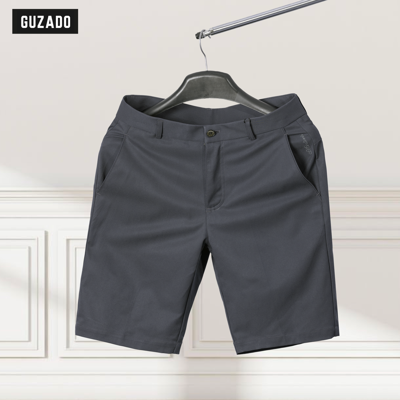 Quần Short Nam GUZADO Vải KaKi Cao Cấp Dày Dặn MSR2515_thumbnail_6