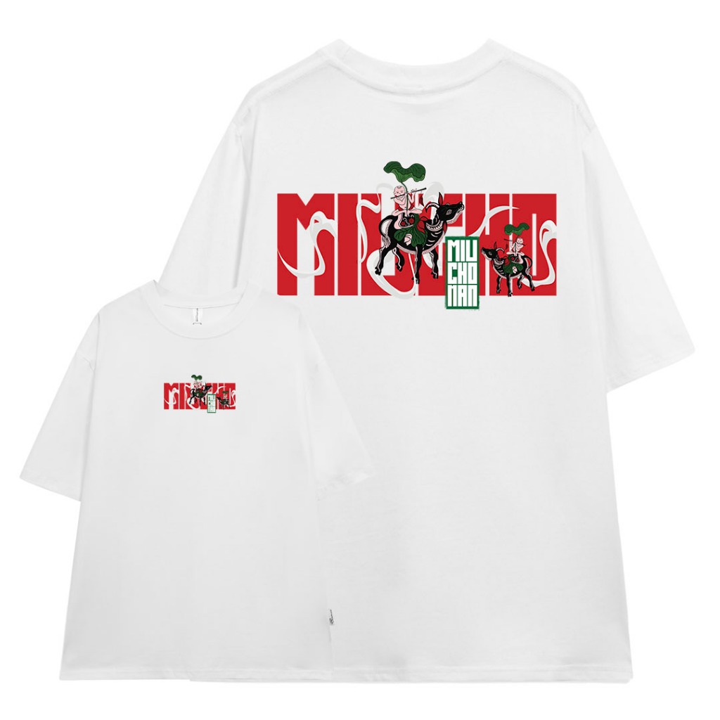 Áo thun nam form rộng 12 con giáp tuổi Sửu ( tuổi trâu) ATD439 Miucho Man cotton cổ tròn ingraphic_thumbnail_8