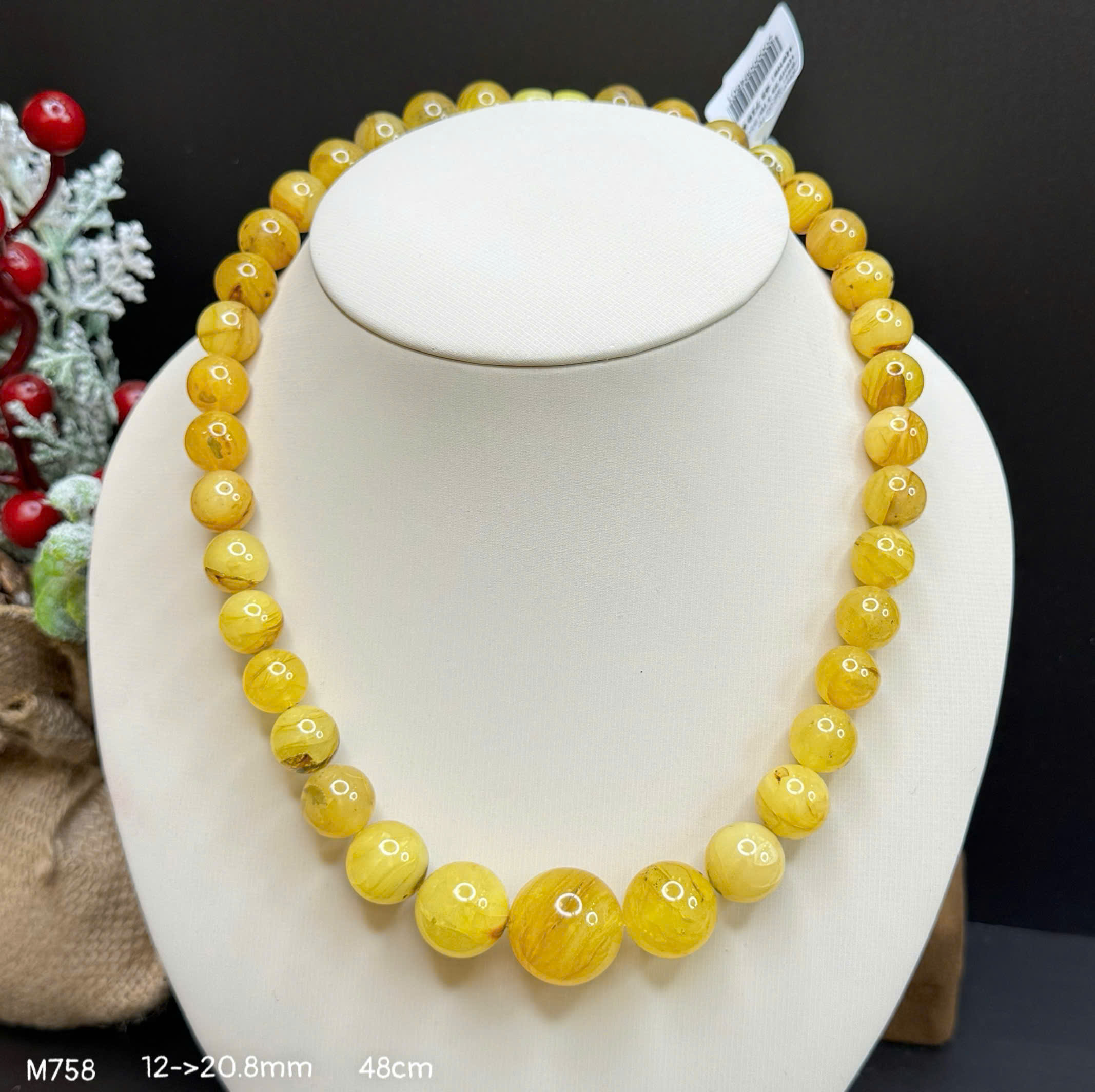 Vòng Cổ Mộc Vân Khảm Trai - M758